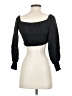 Shein Black 3/4 Sleeve Blouse Size S - photo 2