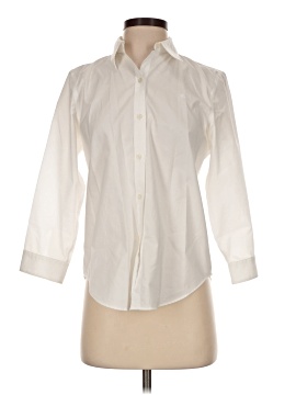 Lauren by Ralph Lauren 3/4 Sleeve Button-Down Shirt (view 1)
