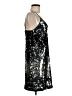 Express 100% Polyester Stars Silver Black Cocktail Dress Size M - photo 4