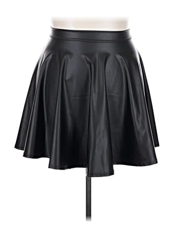 Cemi Ceri Faux Leather Skirt (view 1)
