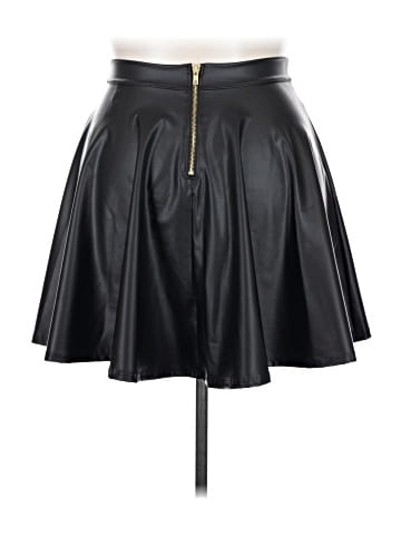 Cemi Ceri Faux Leather Skirt (view 2)