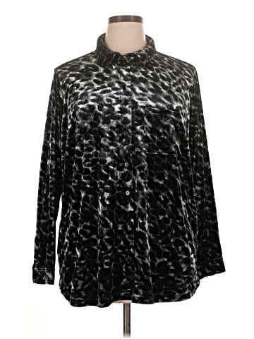 Belle By Kim Gravel Long Sleeve Blouse (view 1)