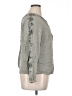 vintage threadz 100% Rayon Gray 3/4 Sleeve Blouse Size XL - photo 4