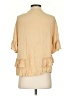 Easel Tan 3/4 Sleeve Blouse Size S - photo 2