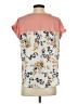 Xhilaration Orange Short Sleeve Blouse Size S - photo 2