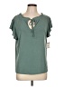 Green Envelope Green Short Sleeve Top Size L - photo 1