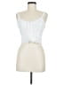 Shein 100% Polyester White Sleeveless Top Size M - photo 1