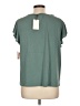 Green Envelope Green Short Sleeve Top Size L - photo 2
