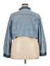 Shein Curve Blue Denim Jacket Size 20 Plus (4) - photo 2