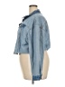 Shein Curve Blue Denim Jacket Size 20 Plus (4) - photo 5