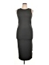 Unbranded 100% Polyester Solid Gray Cocktail Dress Size XL - photo 1