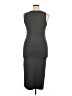 Unbranded 100% Polyester Solid Gray Cocktail Dress Size XL - photo 2