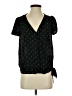 Universal Thread Black Short Sleeve Blouse Size S - photo 1