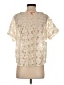 Joe Fresh Ivory Short Sleeve Blouse Size M - photo 2
