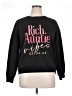 Shein 100% Polyester Black Sweatshirt Size XL - photo 1