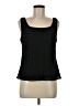 Alex Evenings 100% Polyester Black Sleeveless Blouse Size S - photo 1