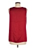 J.Jill 100% Silk Red Sleeveless Silk Top Size M - photo 2