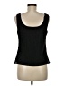 Alex Evenings 100% Polyester Black Sleeveless Blouse Size S - photo 2