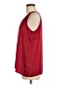 J.Jill 100% Silk Red Sleeveless Silk Top Size M - photo 5