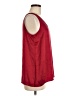 J.Jill 100% Silk Red Sleeveless Silk Top Size M - photo 4