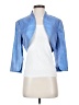 Adrianna Papell Metallic Blue Jacket Size 00 (estimated) - photo 1