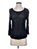 7 For All Mankind 100% Viscose Black Pullover Sweater Size S - photo 1