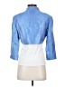 Adrianna Papell Metallic Blue Jacket Size 00 (estimated) - photo 2