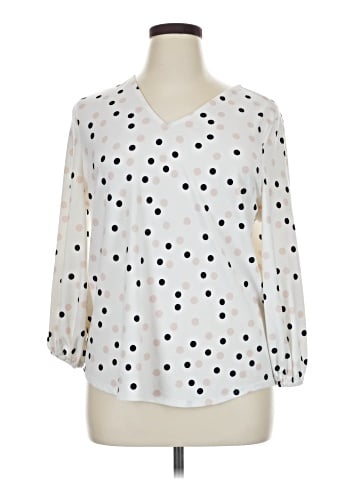 Adrianna Papell 3/4 Sleeve Blouse (view 1)
