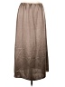 Unbranded 100% Polyester Metallic Brown Gold Casual Skirt Size L - photo 1