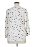 Adrianna Papell Polka Dots White 3/4 Sleeve Blouse Size XL - photo 2