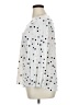 Adrianna Papell Polka Dots White 3/4 Sleeve Blouse Size XL - photo 5
