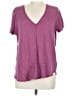 Project Social T Purple Short Sleeve Top Size M - photo 1