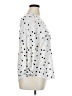 Adrianna Papell Polka Dots White 3/4 Sleeve Blouse Size XL - photo 4