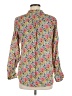 Talbots Floral Yellow Long Sleeve Blouse Size M - photo 2