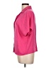 wonderly 100% Polyester Pink Short Sleeve Blouse Size L - photo 5