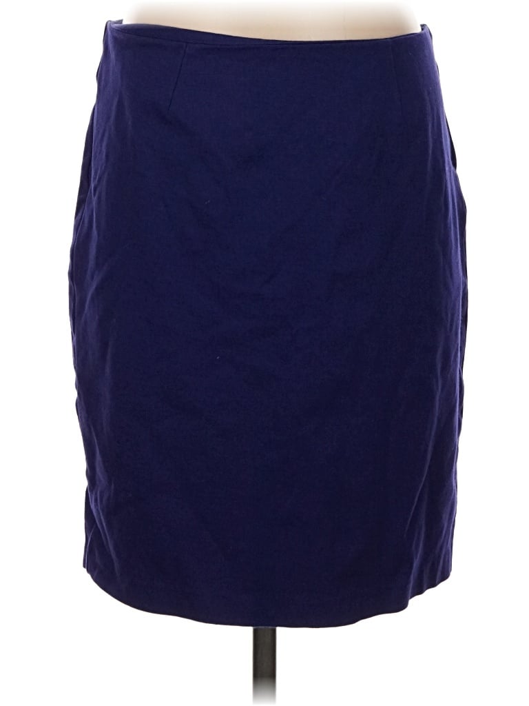 Pre-owned Dalia Collection Formal Skirt In Blue
