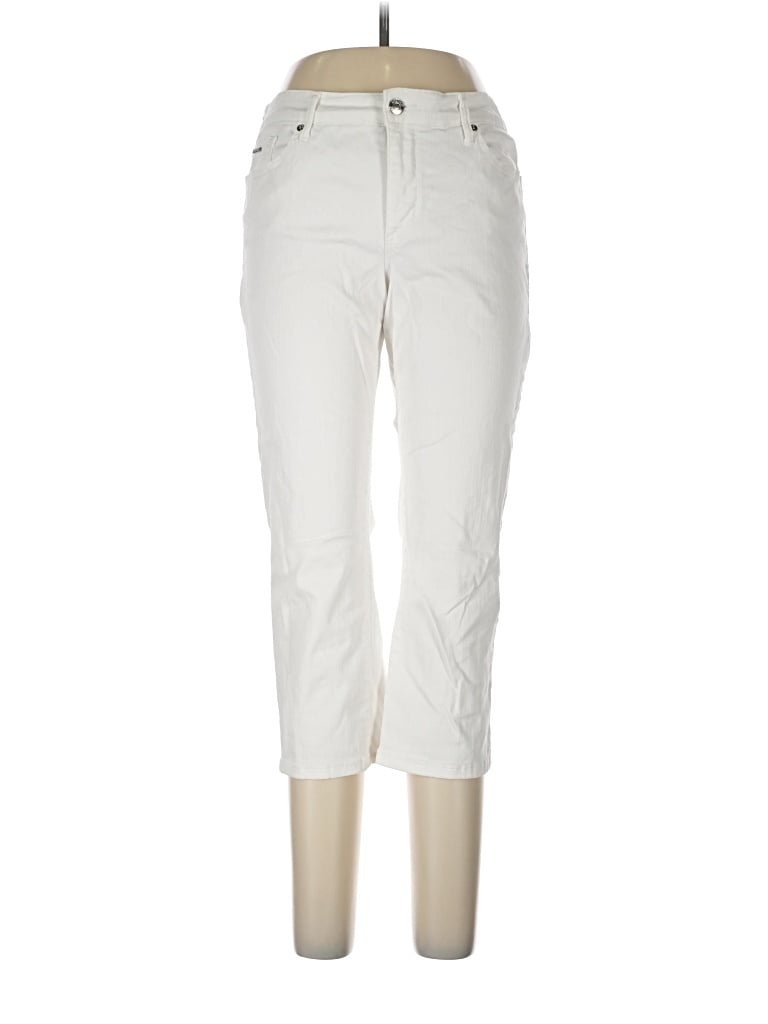 Pre-owned Nine West Jeans In Ivory