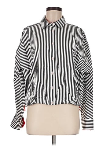 Karl Lagerfeld Paris 3/4 Sleeve Blouse (view 1)