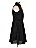 BCBGMAXAZRIA 100% Polyester Solid Black Casual Dress Size XS - photo 4
