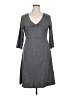 Toad & Co Solid Gray Casual Dress Size XL - photo 1
