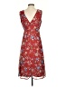 Böhme Floral Red Cocktail Dress Size S - photo 2