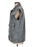 Unbranded 100% Cotton Blue Denim Vest Size L - photo 5
