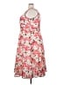 Robbie Bee 100% Polyester Floral Pink Cocktail Dress Size 22 - photo 5