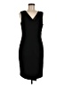 St. John Solid Black Cocktail Dress Size 6 - photo 1