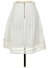 J.Crew 100% Polyester Chevron-herringbone White Casual Skirt Size 2 - photo 2