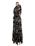 Luxology 100% Polyester Paisley Black Casual Dress Size S - photo 5