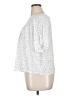 Old Navy 100% Modal Polka Dots White Short Sleeve Blouse Size XL - photo 5