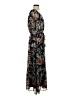 Luxology 100% Polyester Paisley Black Casual Dress Size S - photo 4