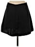 Cider 100% Polyester Solid Black Casual Skirt Size S - photo 2
