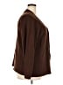 Reference Point 100% Acrylic Brown Cardigan Size 3X - photo 4